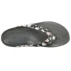 Kadee 2 bedrukte Teenslippers “Floral Black”