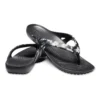 Kadee II seizoensgebonden Teenslippers “Tropical Floral Black”