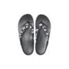 Kadee II seizoensgebonden Teenslippers “Tropical Floral Black”