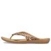 Kadee ll Teenslippers met luipaardprint, bruin