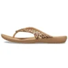 Kadee ll Teenslippers met luipaardprint, bruin