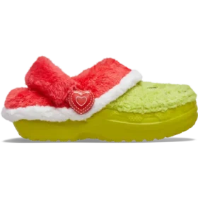 Kid’s the Grinch Classic Lined Clog – Crocs