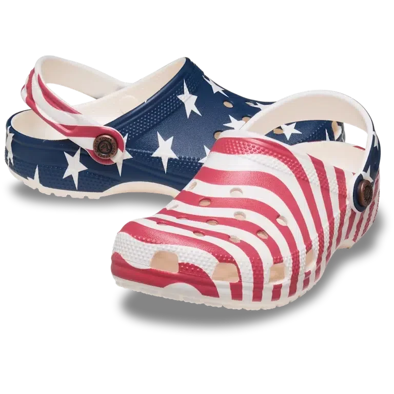 Klassieke Amerikaanse vlag-Clog voor kinderen Klassieke Amerikaanse vlag-Clog voor kinderen