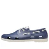 Klassieke bootschoenen “Blauw Wit”