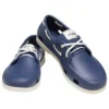 Klassieke bootschoenen “Blauw Wit”