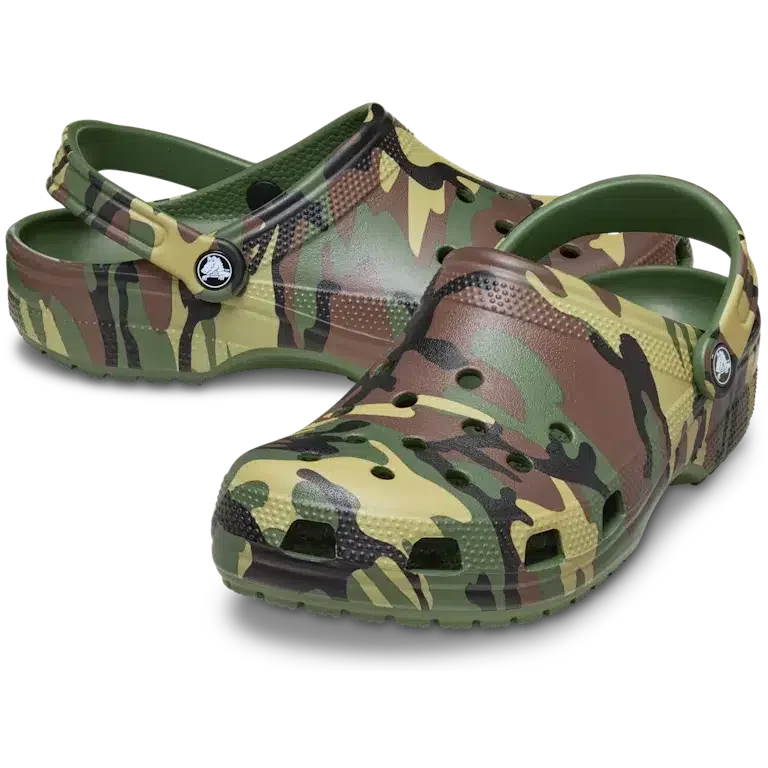 Klassieke camouflage-klomp Klassieke camouflage-klomp