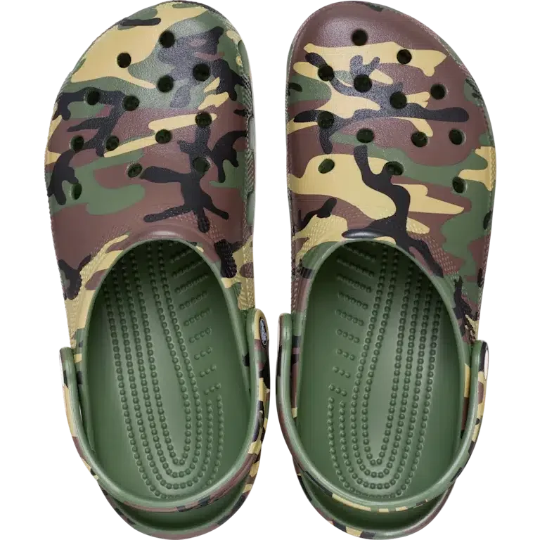 Klassieke camouflage-klomp Klassieke camouflage-klomp