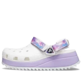 Klassieke casual unisex wit-paarse Sandalen “White Purple”