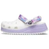 Klassieke casual unisex wit-paarse Sandalen “White Purple”