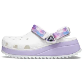 Klassieke casual unisex wit-paarse Sandalen “White Purple”
