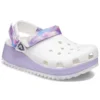Klassieke casual unisex wit-paarse Sandalen “White Purple”