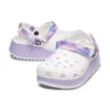 Klassieke casual unisex wit-paarse Sandalen “White Purple”
