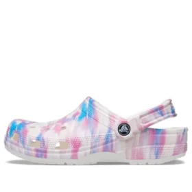 Klassieke casual unisex wit-roze-blauwe Sandalen “White Pink Blue”