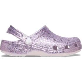 Klassieke Classic Clog met grove glitters voor kinderen