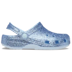 Klassieke Classic Clog met grove glitters voor kinderen