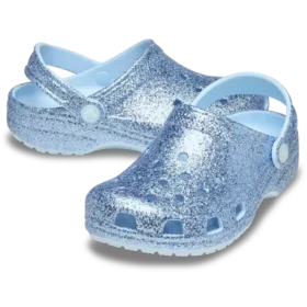 Klassieke Classic Clog met grove glitters voor kinderen