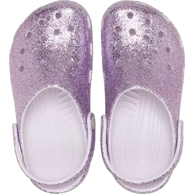 Klassieke Classic Clog met grove glitters voor kinderen Klassieke Classic Clog met grove glitters voor kinderen