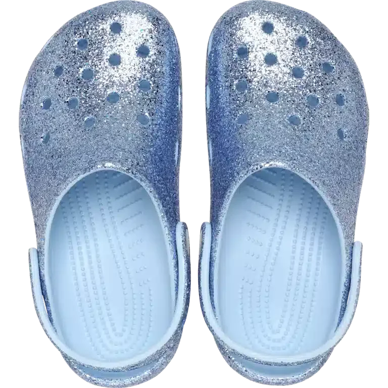 Klassieke Classic Clog met grove glitters voor kinderen Klassieke Classic Clog met grove glitters voor kinderen