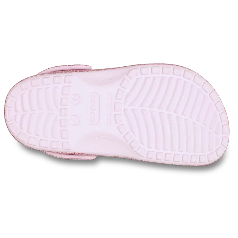 Klassieke Classic Clog met grove glitters voor kinderen Klassieke Classic Clog met grove glitters voor kinderen