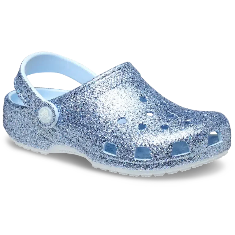 Klassieke Classic Clog met grove glitters voor kinderen Klassieke Classic Clog met grove glitters voor kinderen