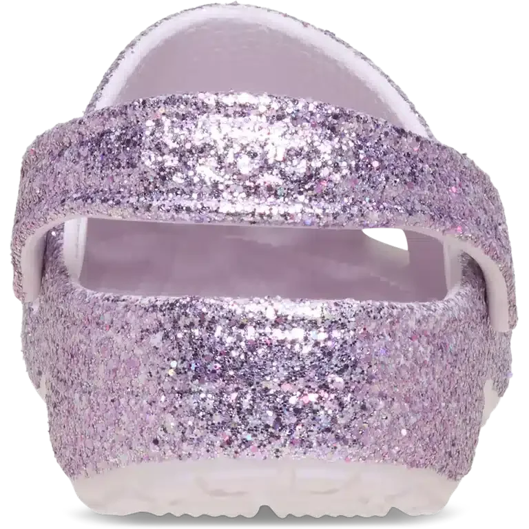 Klassieke Classic Clog met grove glitters voor kinderen Klassieke Classic Clog met grove glitters voor kinderen