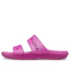 Klassieke, comfortabele unisex paars-rode Sandalen