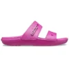 Klassieke, comfortabele unisex paars-rode Sandalen