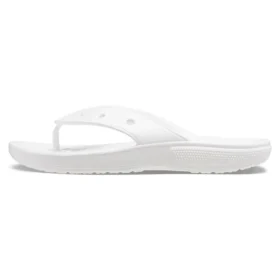 Klassieke Crocs Classic Flip casual teenslippers, unisex, wit