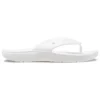 Klassieke Crocs Classic Flip casual teenslippers, unisex, wit