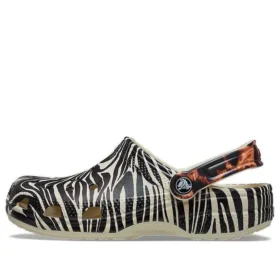 Klassieke dierenprint-sandalen, unisex, “White”