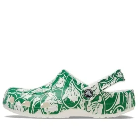 Klassieke Duke Print-Clogs “Groen”