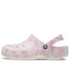 Klassieke Duke-print Clogs “Pink Tweed”