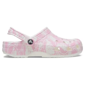 Klassieke Duke-print Clogs “Pink Tweed”