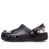 Klassieke ‘Feel The Positivity’ casual unisex zwarte Sandalen