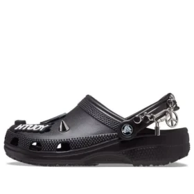 Klassieke ‘Feel The Positivity’ casual unisex zwarte Sandalen