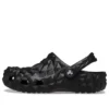 Klassieke geometrische Clogs “Zwart”