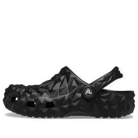 Klassieke geometrische Clogs “Zwart”