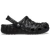 Klassieke geometrische Clogs “Zwart”