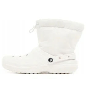 Klassieke gevoerde Neo Puff-laarzen “White”
