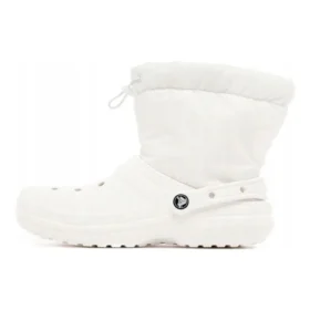 Klassieke gevoerde Neo Puff-laarzen “White”
