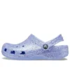 Klassieke glitterclogs “Blauw”