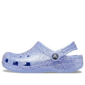 Klassieke glitterclogs “Blauw”