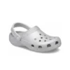 Klassieke glitterclogs “Silver”
