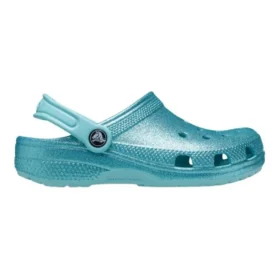 Klassieke glitterklomp “Blue Teal”