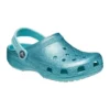 Klassieke glitterklomp “Blue Teal”