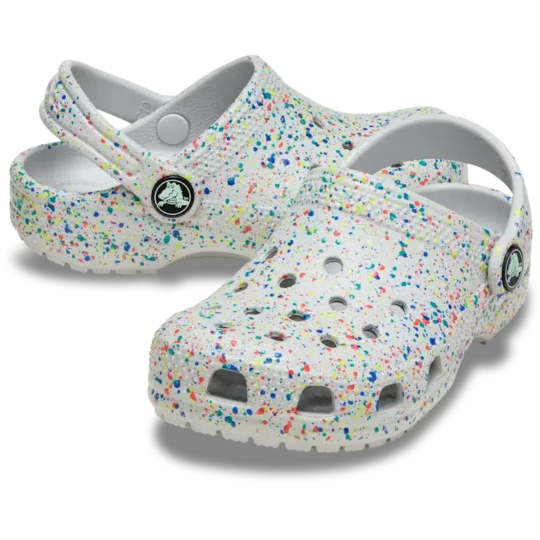 Klassieke Glow Paint Splatter-klomp voor kinderen Klassieke Glow Paint Splatter-klomp voor kinderen