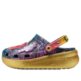 Klassieke hoge schattige Clog “Rainbow”