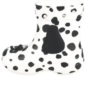 Klassieke I AM Dalmatian-laarzen “White Black”