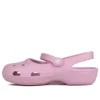 Klassieke kleine roze Crocs-sandalen