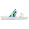 Klassieke kleurrijke unisex veelkleurige witte Sandalen